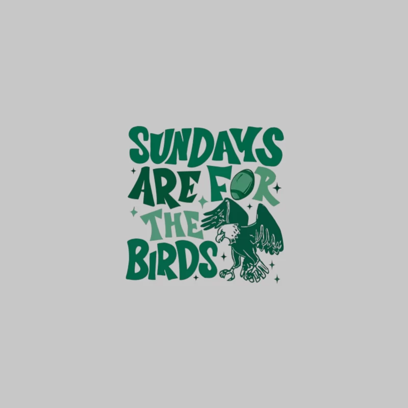 Les dimanches sont pour les oiseaux Homme Manches Longues T-Shirt