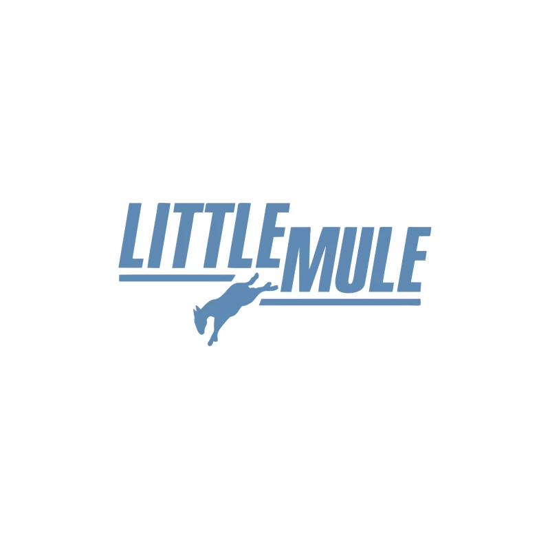Little Mule Car Service Throw Pillow