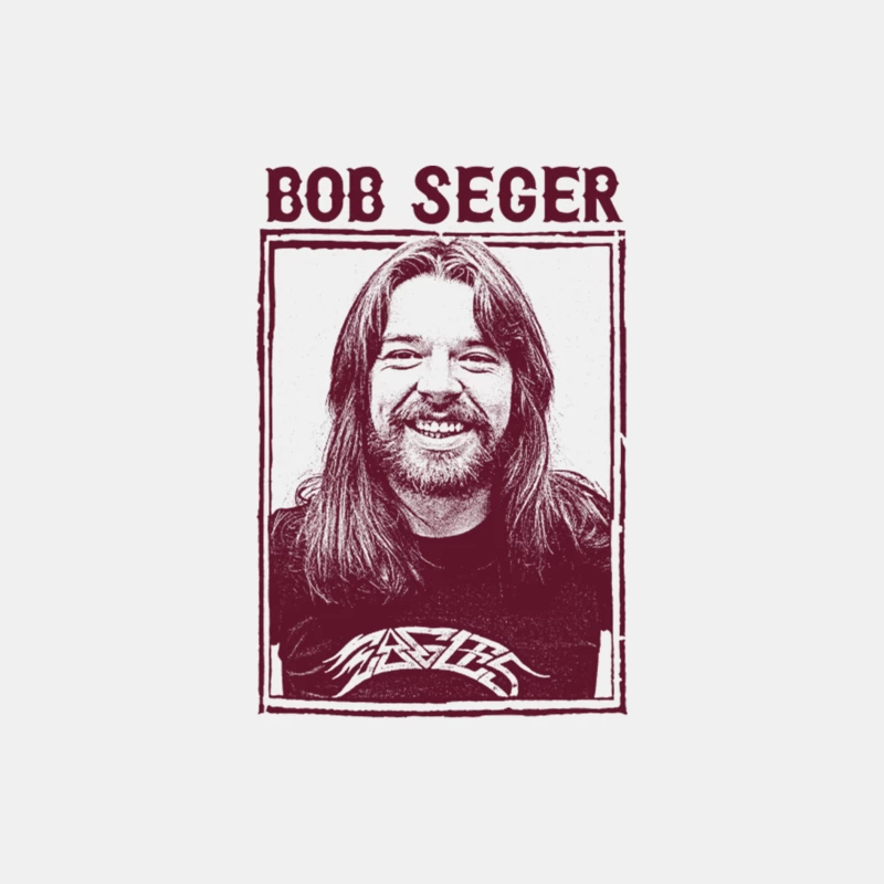 Bob Seger  Vintage Style Fan Art Design Male Tank Top