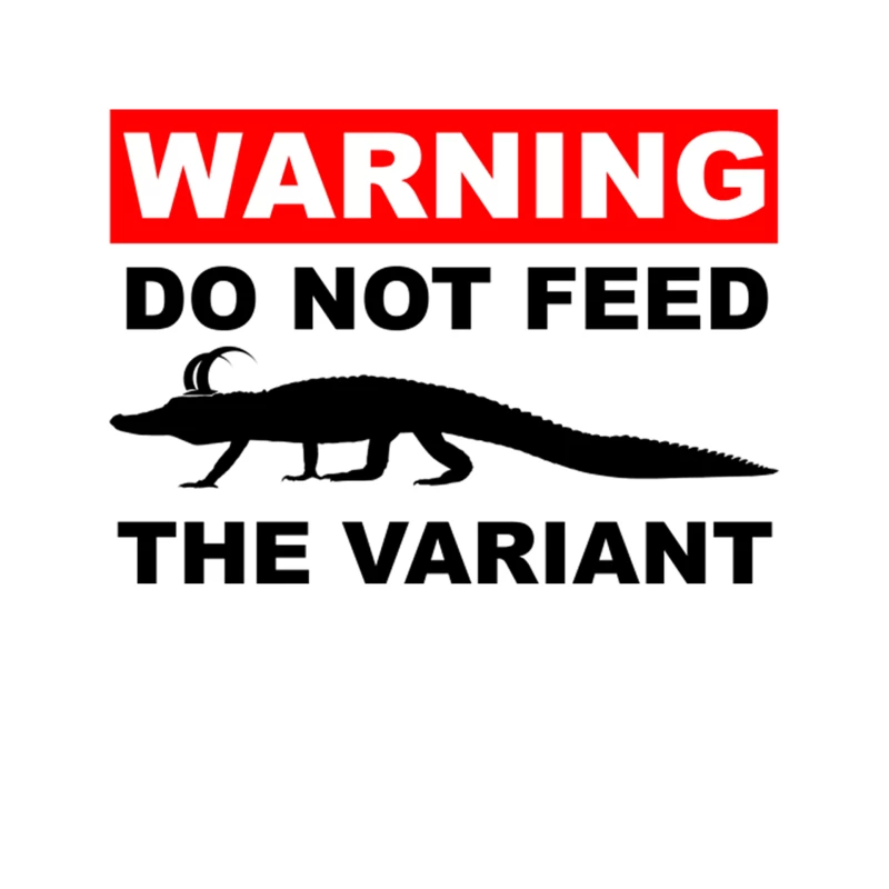 Do Not Feed the Variant - Loki Alligator Crocodile Tapestry