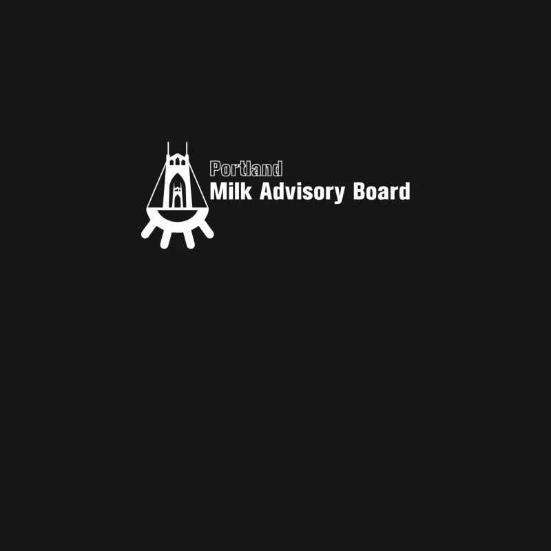 Minimalist White Background with Faint Text Typography Desk Mat
