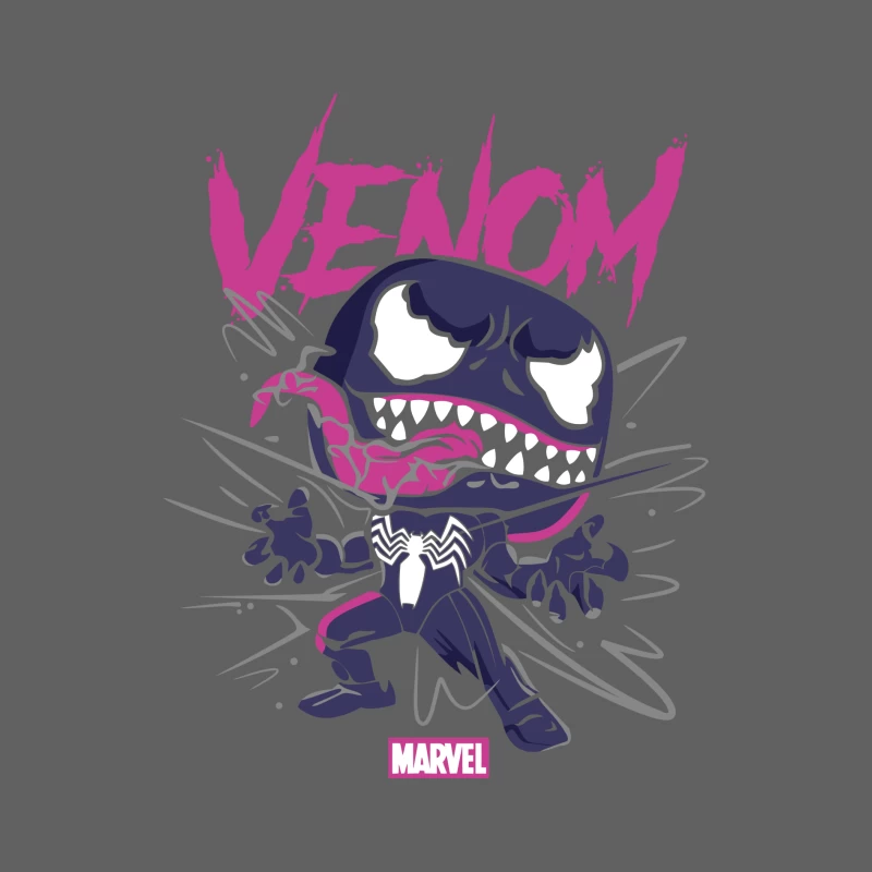 Cartoon Venom Character Illustration Male Tank Top