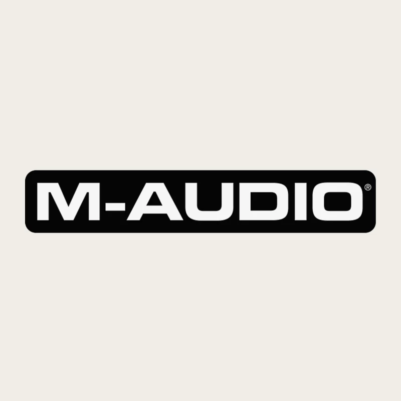 M-Audio Professional Audio Equipment Brand Logo Bucket Hat