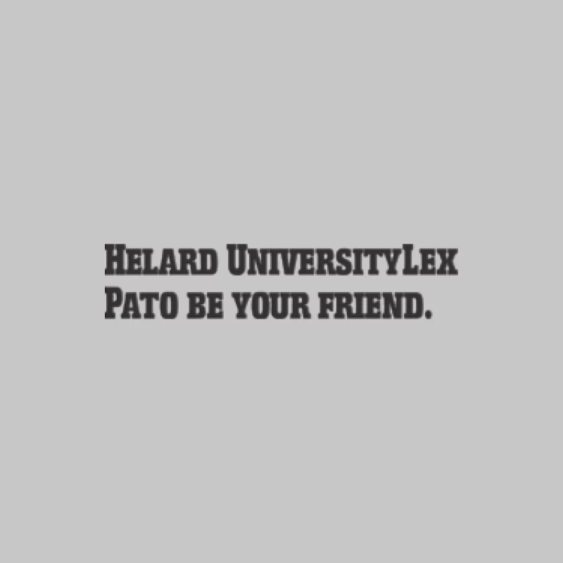 Helaro Universität Leitspruch Herren Langarm T-Shirt