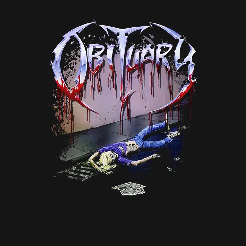 Obituary Slowly We Rot 3 Male T-Shirt