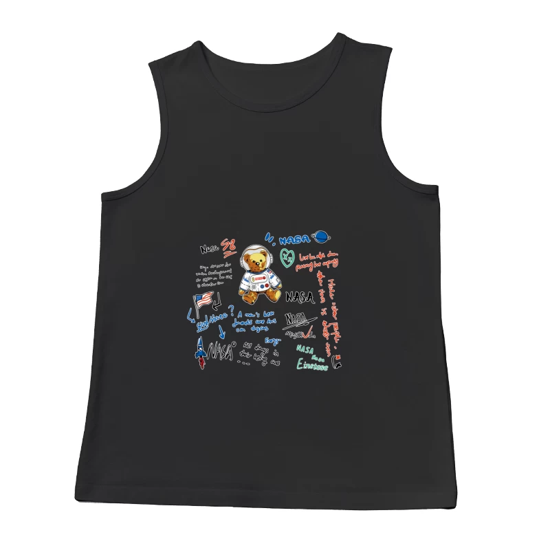 NASA-Teddy in Raumanzug Herren Tanktops