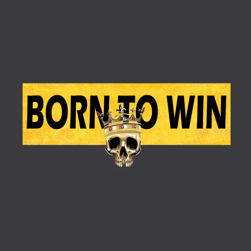 Born to Win Graphic Design Coffee Mug