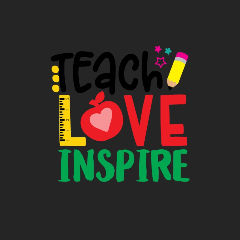 Motivation pour les enseignants : enseigner, aimer, inspirer Femme Sweat-shirt à enfiler