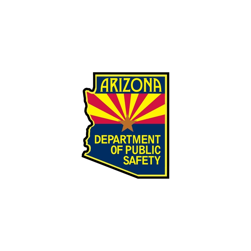 Arizona Department of Public Safety Official Logo iPhone Case