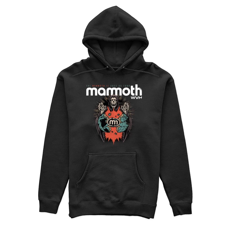 Mammoth Metal Festival 2023 Dark Gothic Poster Design Female Pullover Hoodie