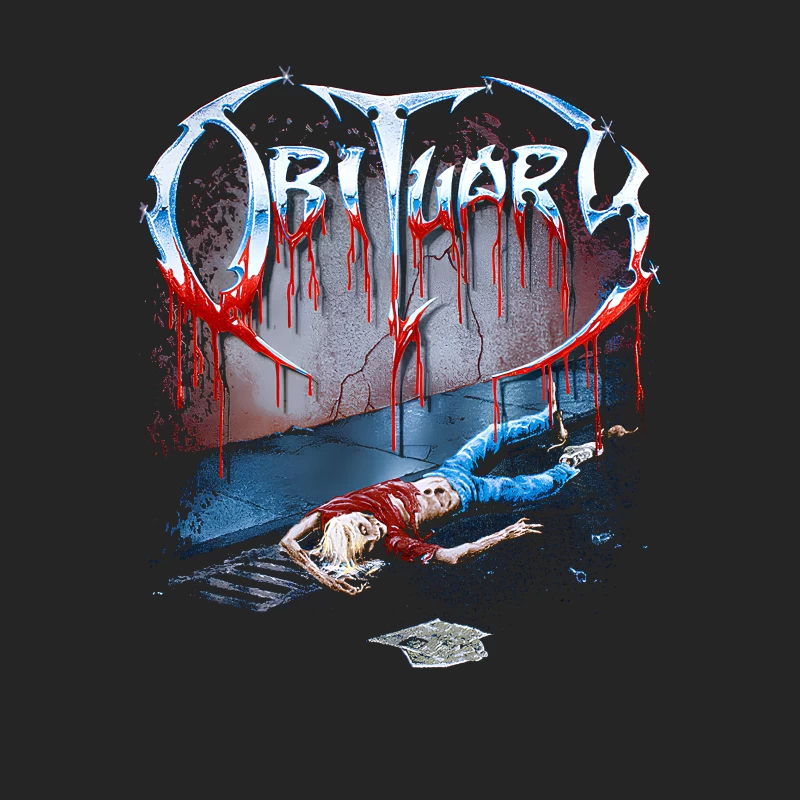 Obituary Slowly We Rot 2 Male Pullover Sweatshirt