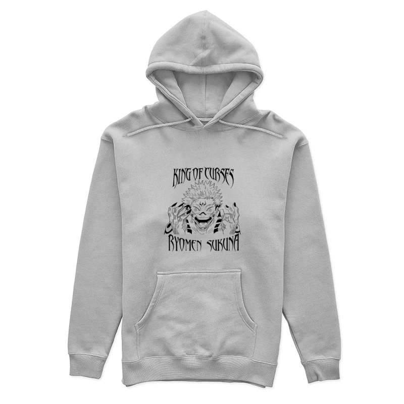 Illustration des Königs der Flüche, Ryomen Sukuna Damen Pullover Hoodie