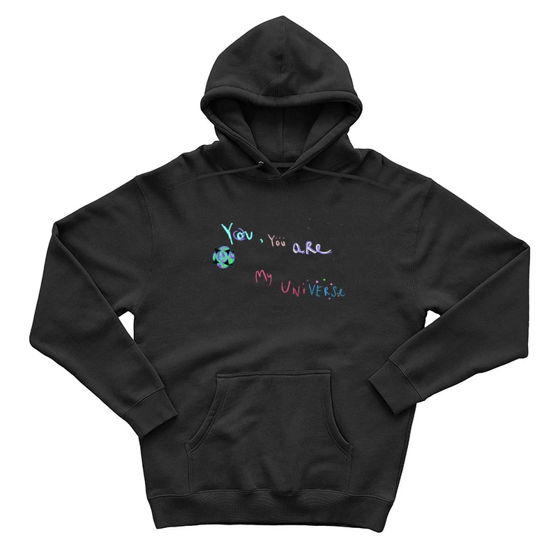 Coldplay My Universe Male Pullover Hoodie