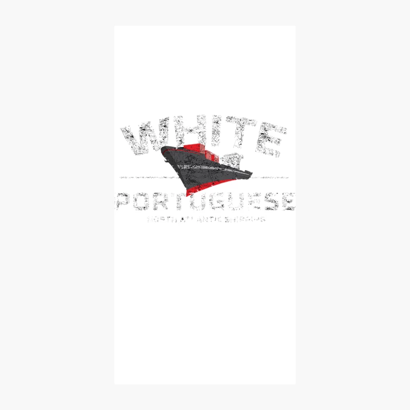 White Portuguese iPhone Case