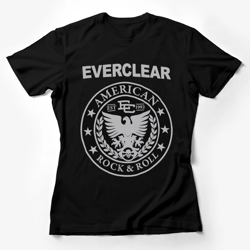 Everclear American Rock & Roll Band Emblem Est. 1992 Female T-Shirt