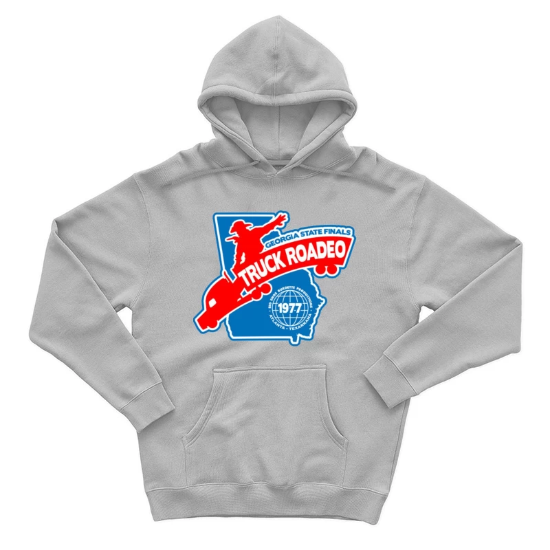 Truck Rodeo Male Pullover Hoodie