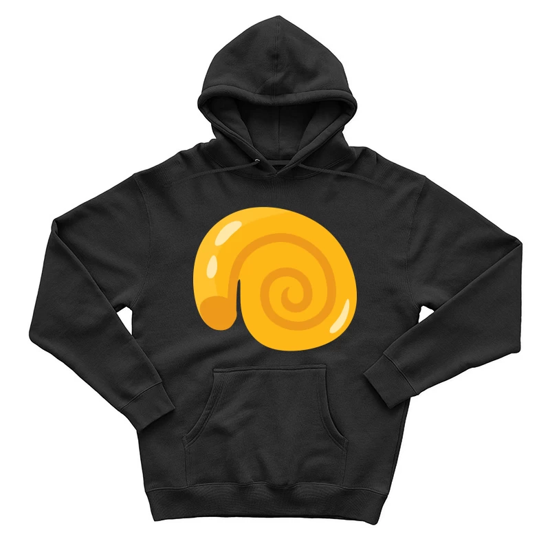 Coquillage doré en spirale Homme Sweat à capuche