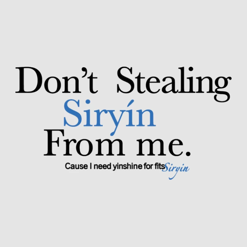 Warnung vor dem Stehlen von Siryin Herren Pullover Hoodie