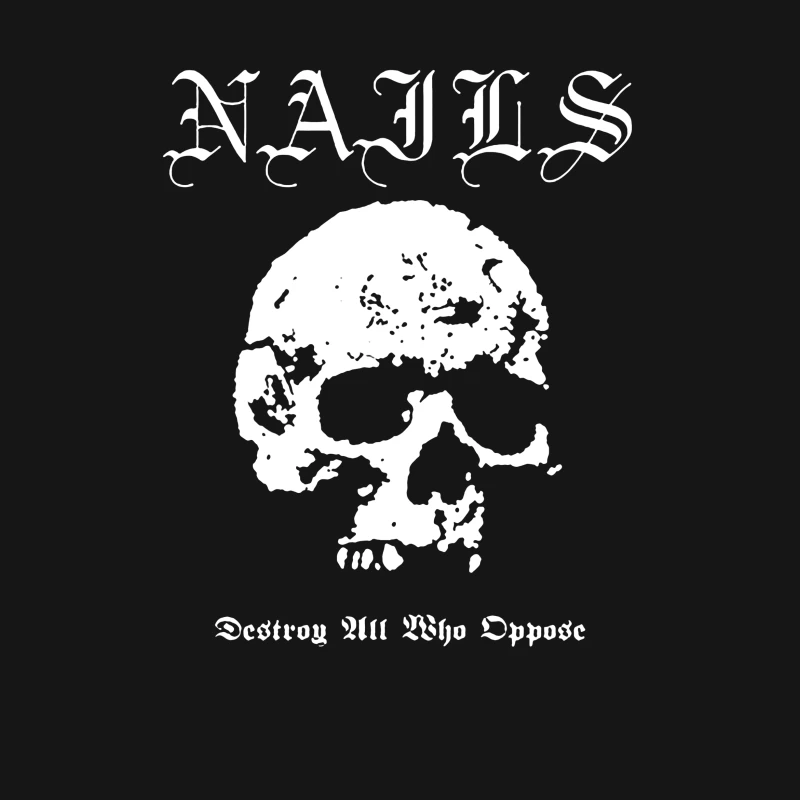 Nails Destroy All Who Opose Male T-Shirt