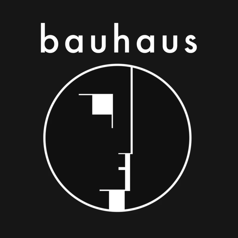 Iconic Bauhaus Minimalist Design Logo Female T-Shirt