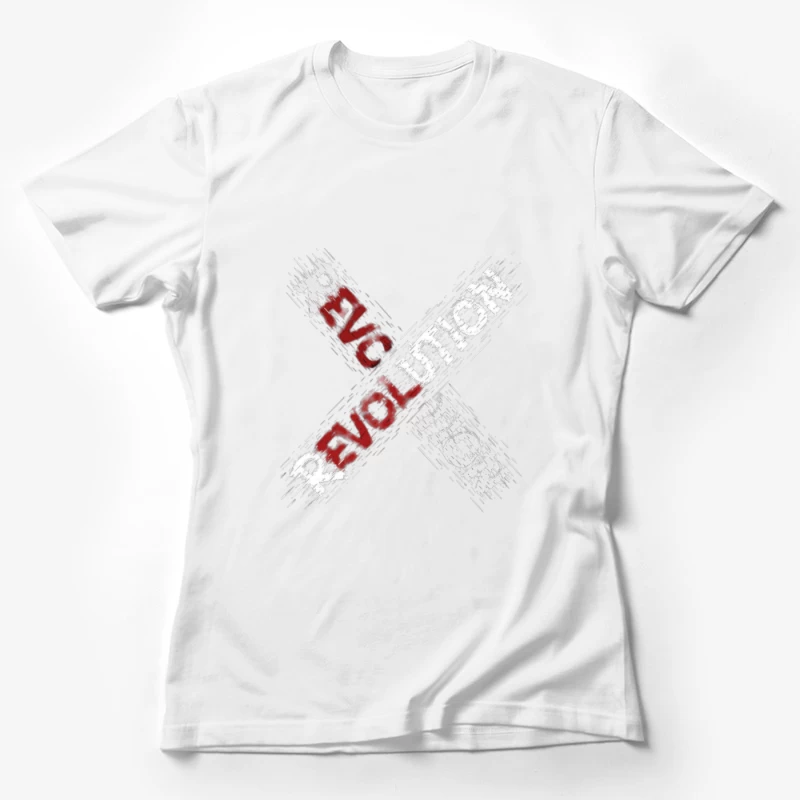 Revolutionary Art Design Female T-Shirt
