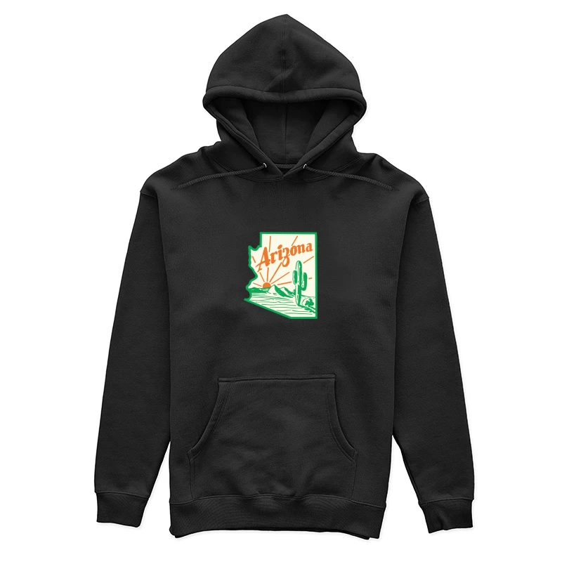 Arizona Wüste mit Sonnenuntergang Damen Pullover Hoodie