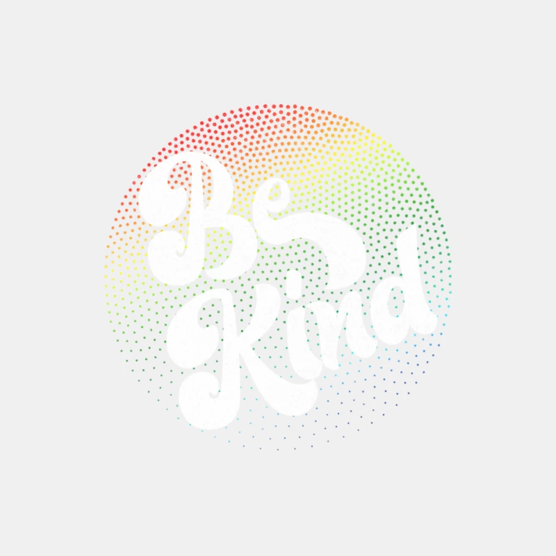 Be Kind  Retro Positivity Design Male Tank Top