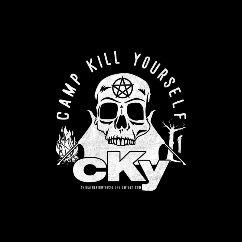CKY Band logo Throw Pillow