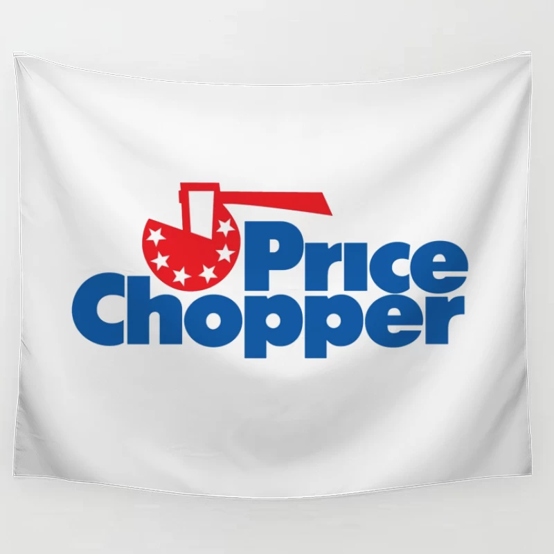 Price Chopper Supermarket Retail Logo Design Tapestry