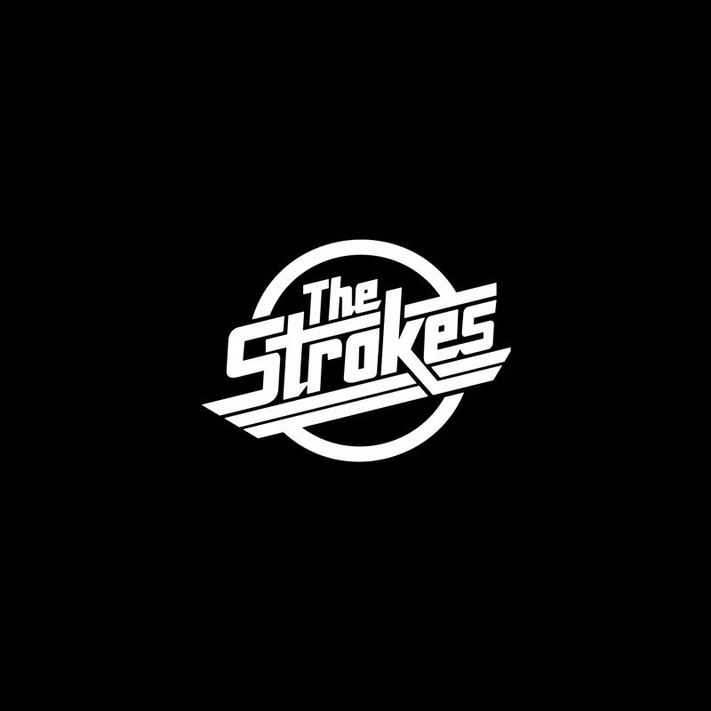 The Strokes Band Logo Outline Coffee Mug