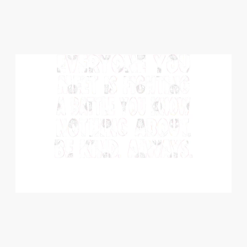 Faint Abstract Pattern on Light Background Travel Mug