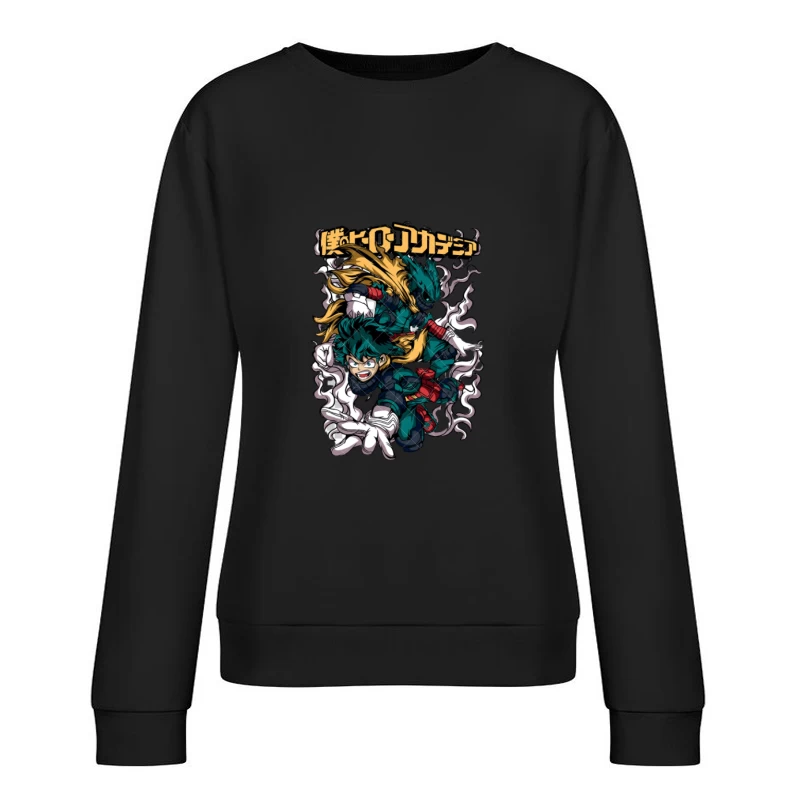 Helden und Abenteuer Damen Pullover Sweatshirt