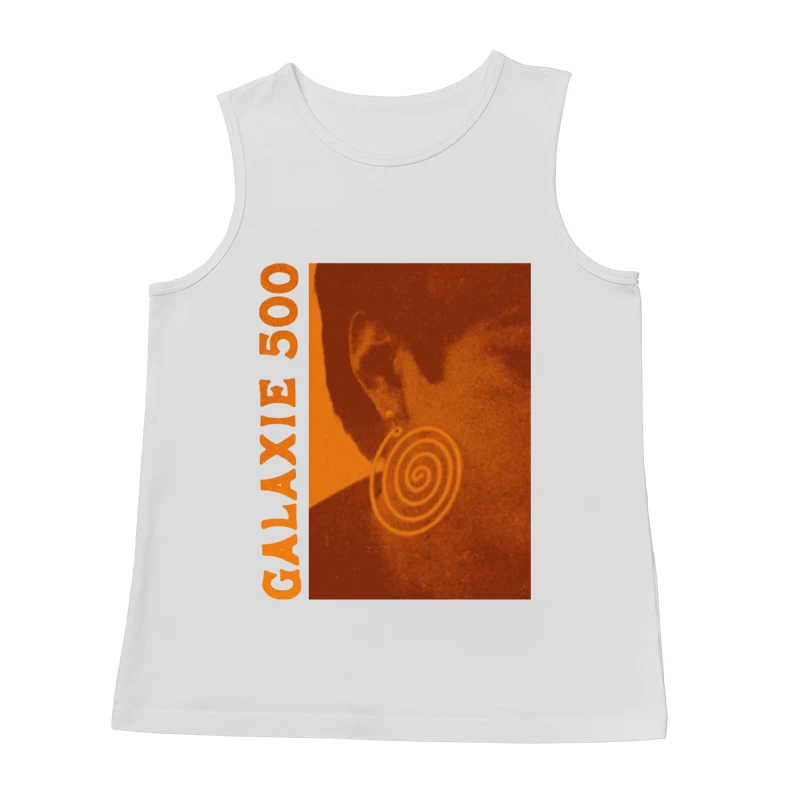 Vintage Sepia Album Cover with Spiral Design Male Tank Top