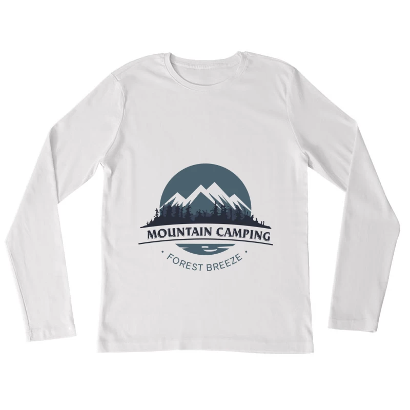 Bergcamping Abenteuer Damen Langarm T-Shirt