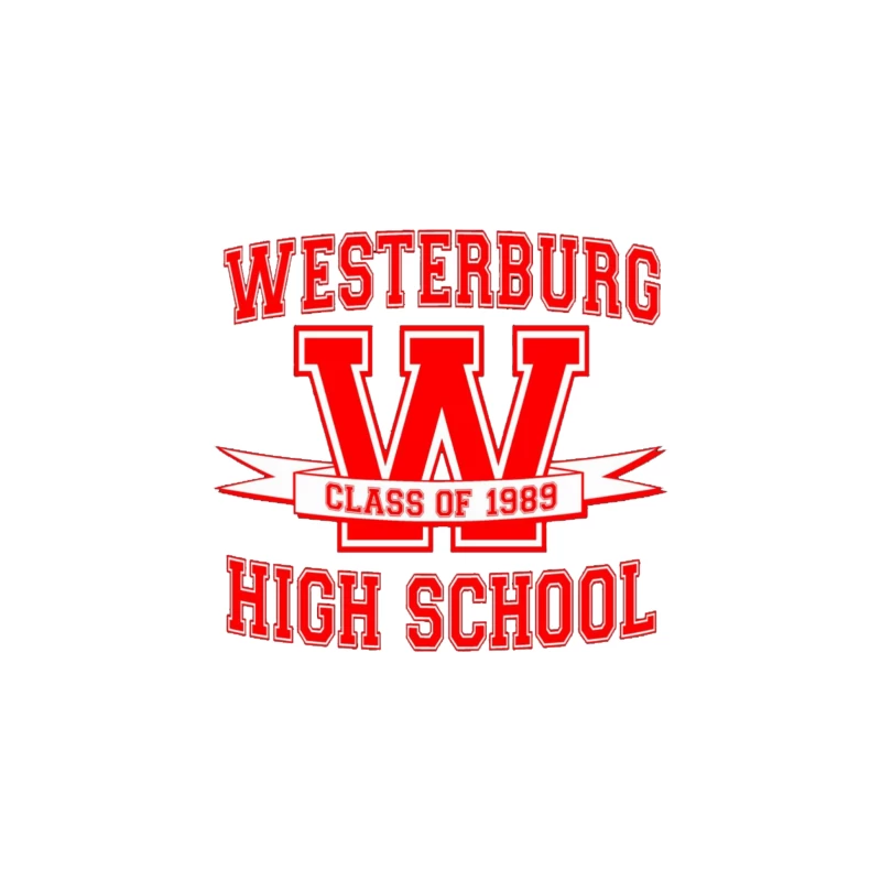 Westerburg High School Throw Pillow