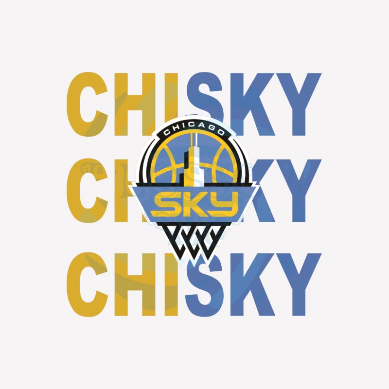 Chicago Sky 2 Male T-Shirt