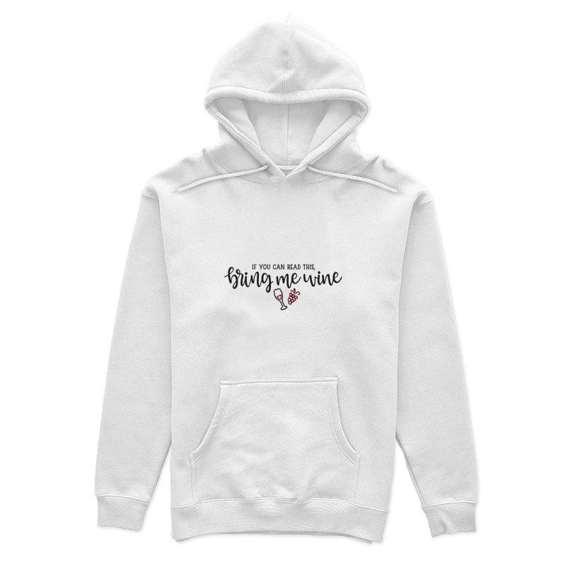 Humour de vin avec une typographie élégante Femme Sweat à capuche