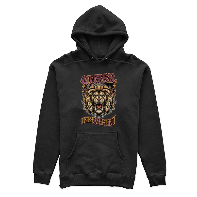Queerer Löwe, mutige Kunst Damen Pullover Hoodie