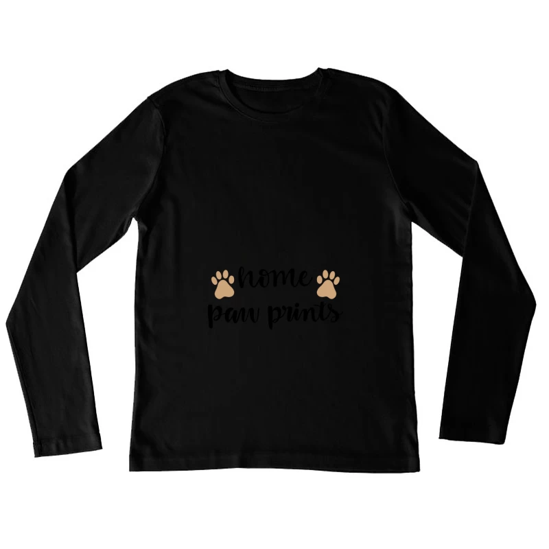 Maison avec amitié animale Femme Manches Longues T-Shirt