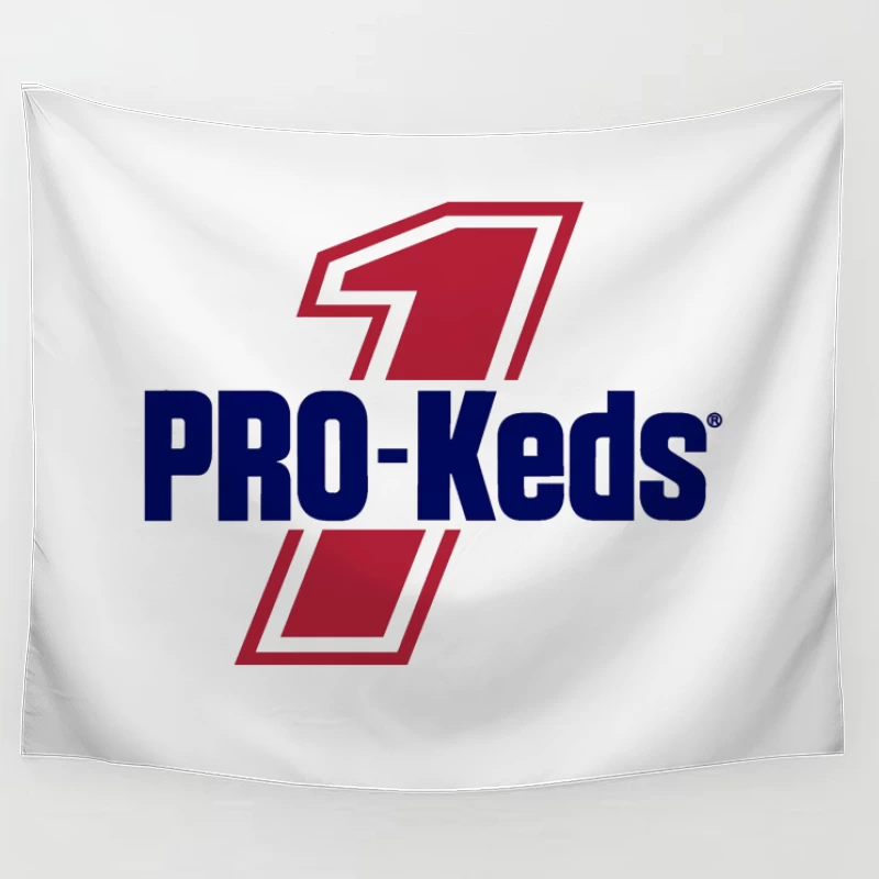 PRO-Keds Classic Sportswear Brand Logo Tapestry