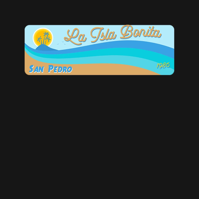 La Isla Bonita - Madonna 1986 Mouse Pad