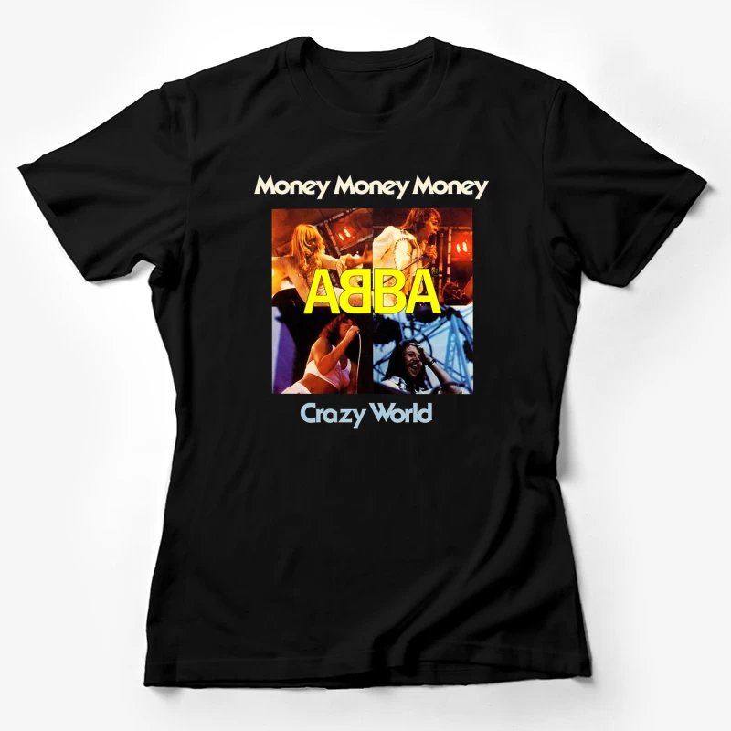 Abba Crazy World Female T-Shirt