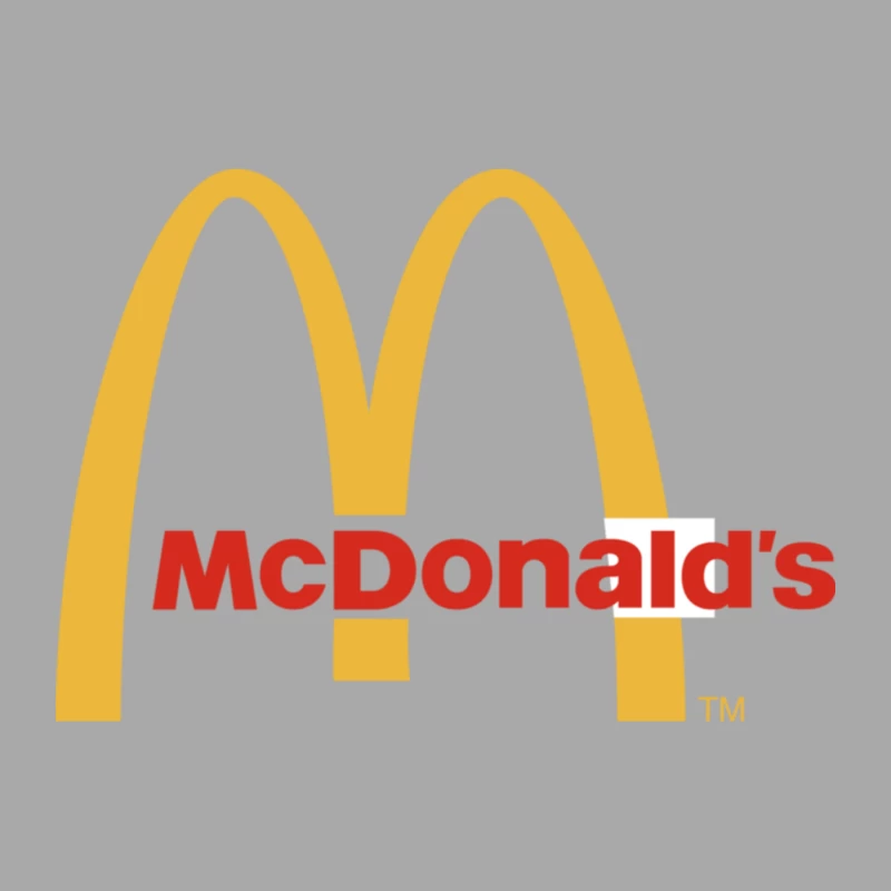 McDonald's Fast Food Logo Male Pullover Hoodie