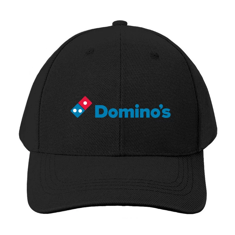 Domino's Pizza Corporate Logo in Blue and Red Baseball Cap