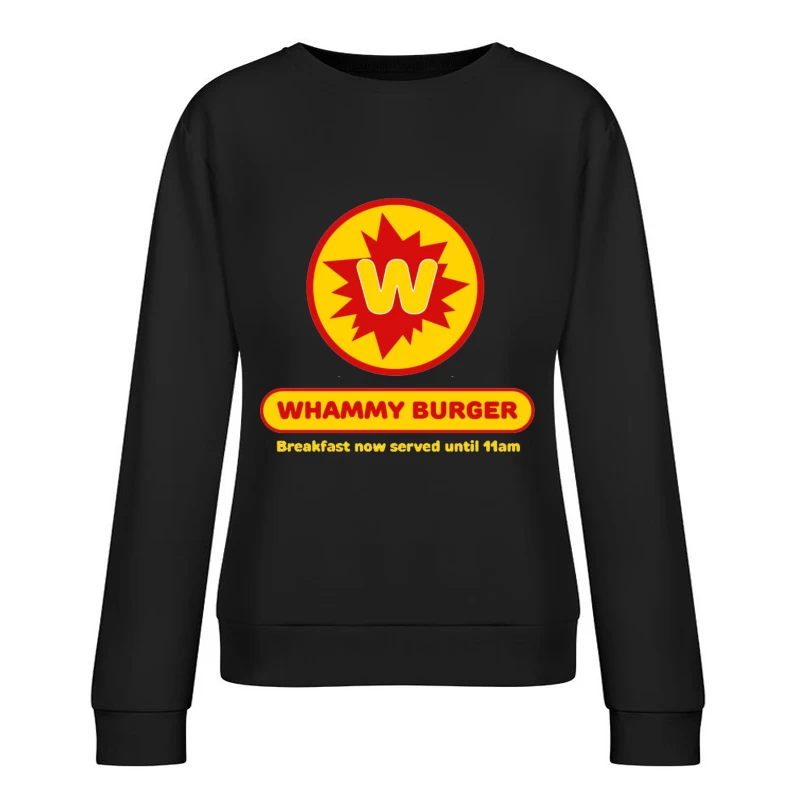 Whammy Burger Female Pullover Sweatshirt