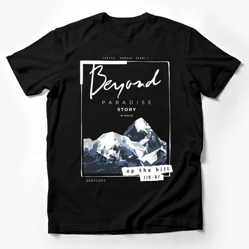 Jenseits des Paradieses: Eine Berggeschichte Herren T-Shirt