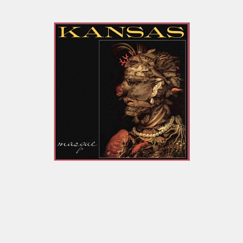 7 MASQUE - KANSAS BAND Male Tank Top