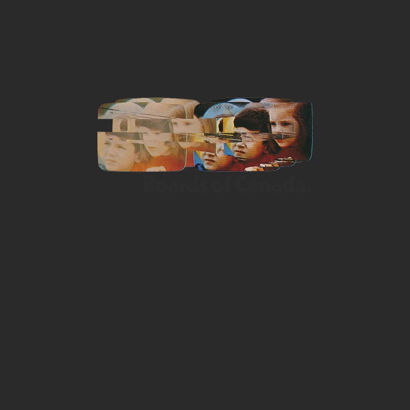 Boards Of Canada  Original Retro Glitch Art Design Baseball Cap