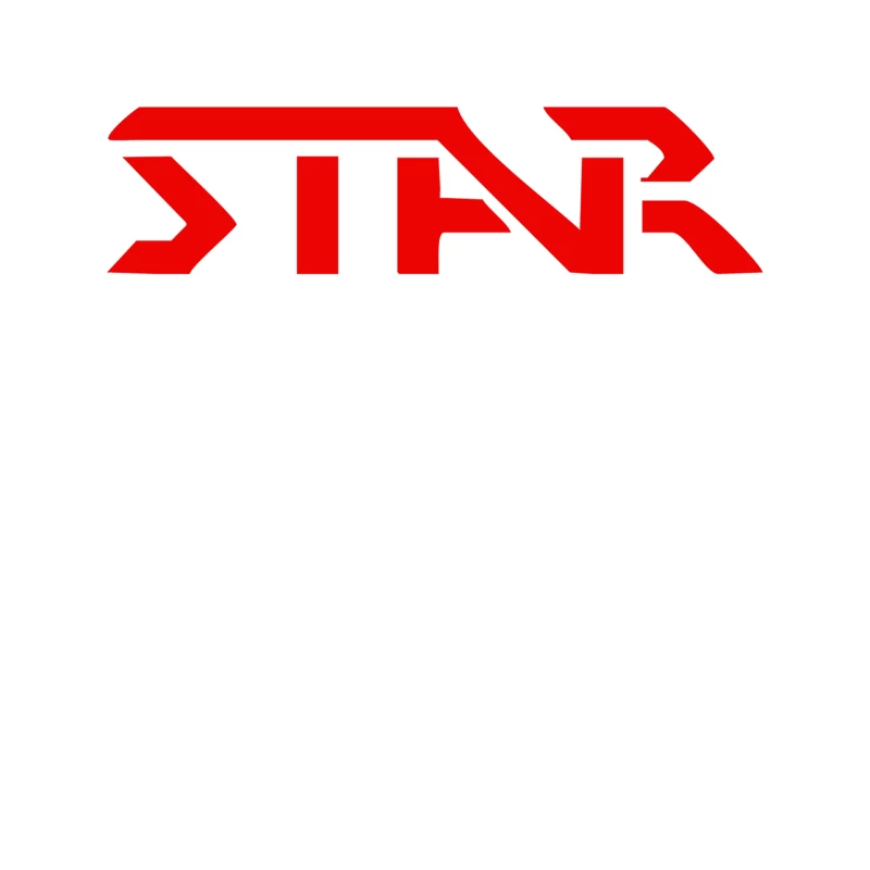 Red Typographic Brand Logo Design Tapestry
