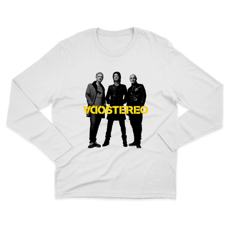 Soda Stereo Band 2 Male Long Sleeve T-Shirt